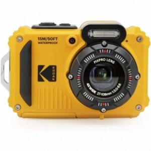 Cámara Digital Deportiva Kodak Pixpro WPZ2/ 16MP/ Zoom Óptico 4x/ amarelo