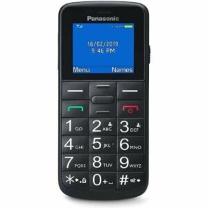 Telefone Móvil Panasonic KX-TU110EXB para Personas Mayores/ Preto