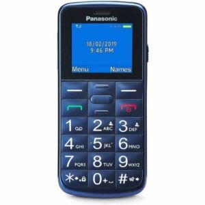 Telefone Móvil Panasonic KX-TU110EXC para Personas Mayores/ Azul