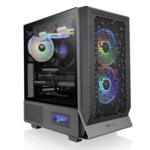 CAIXA THERMALTAKE CERES 300 TG ARGB E-ATX 2XUSB 3.2 sem FONTE Preto