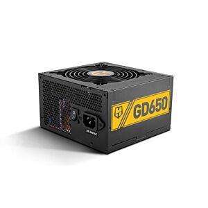 FONTE ALIMENTACION NOX HUMMER GD650 650W 80+ GOLD ATX Preto