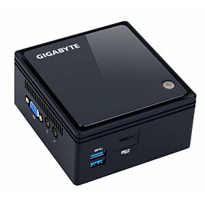 Gigabyte GB-BACE-3160 barebone PC de 0,69L Preto J3160 1,6 GHz