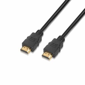 AISENS A120-0118 cabo HDMI 0,5 m HDMI Type A (Standard) Preto