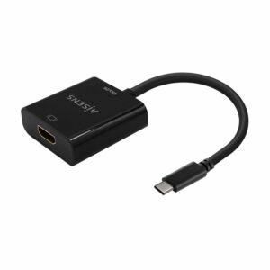 AISENS A109-0684 adaptador de cabo de vídeo 0,15 m USB Type-C HDMI Type A (Standard) Preto