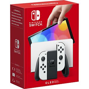 Nintendo Switch OLED consola de jogos portáteis 17,8 cm (7") 64 GB Ecrã táctil Wi-Fi Branco