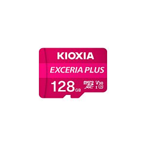 MICRO SD KIOXIA 128GB EXCERIA PLUS UHS-I C10 R98 com ADAPTADOR