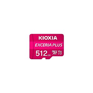 MICRO SD KIOXIA 512GB EXCERIA PLUS UHS-I C10 R98 com ADAPTADOR